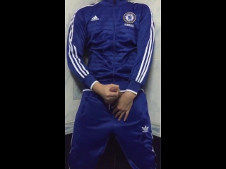 in tracksuit